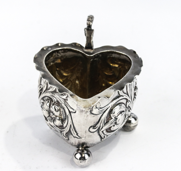 Silver Heart Jug